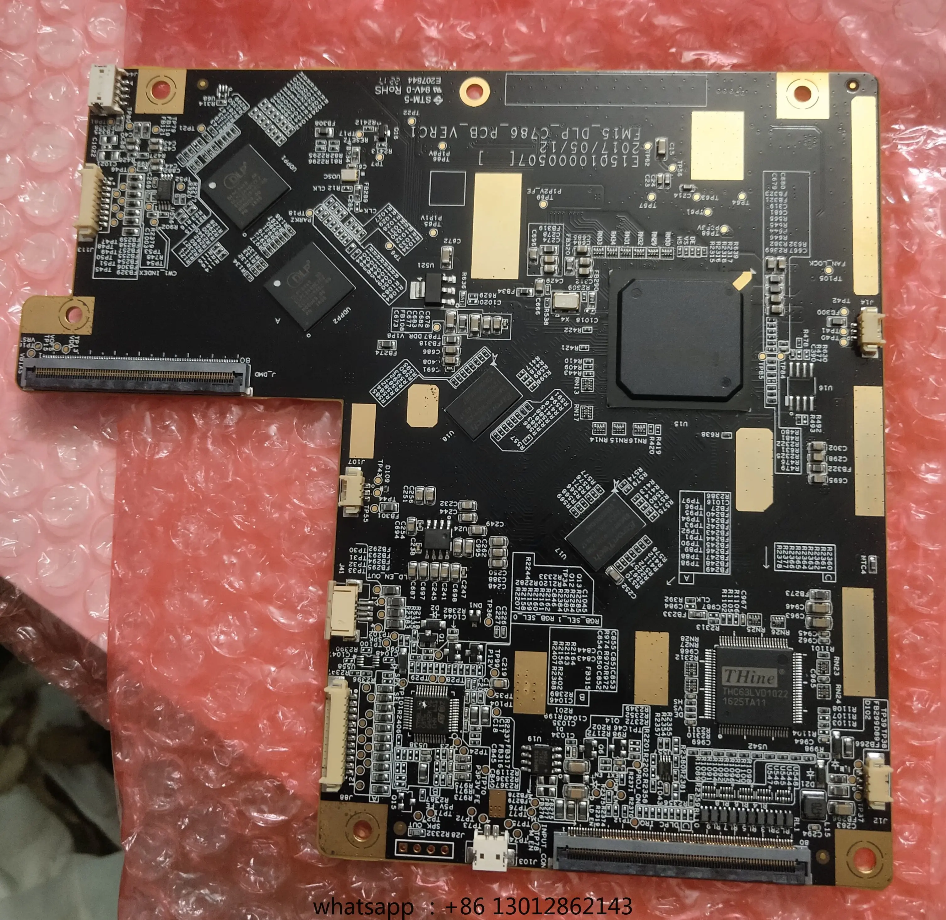 New e15010000507 fm15_dlp_c786_pcb_verc1 Main Board DLP Driver Board
New e15010000507 fm15_dlp_c786_pcb_verc1 Main Board DLP Driver Board