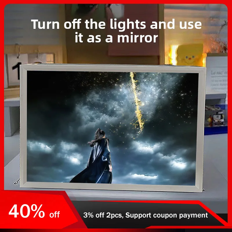21cm/8.27in 3D Anime Light Painting A Record of A Mortal’s Journey To Immortality Peripherals Acrylic Cartoon Bedroom Decoration
21cm/8.27in 3D Anime Light Painting A Record of A Mortal’s Journey To Immortality Peripherals Acrylic Cartoon Bedroom Decoration