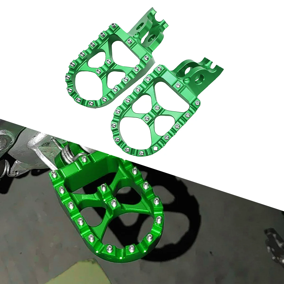 For Kawasaki KX250 KX450 2019 2020 KX250F KX450F 2017 2018 KLX450R 2008-2023 Motorcycle CNC FootRest Footpegs Foot Pegs Pedals
For Kawasaki KX250 KX450 2019 2020 KX250F KX450F 2017 2018 KLX450R 2008-2023 Motorcycle CNC FootRest Footpegs Foot Pegs Pedals