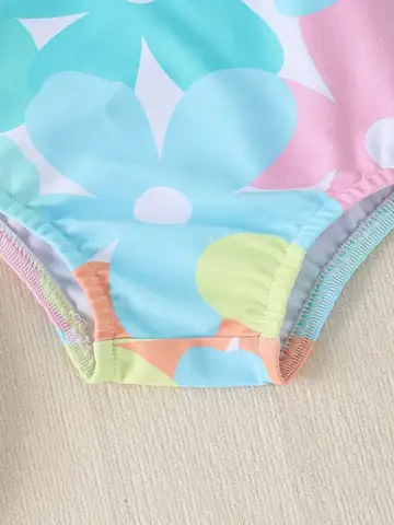 Maillot de bain une pièce d'été pour bébés filles, mignon, avec piscine 2 pièces, pour nouveau-nés