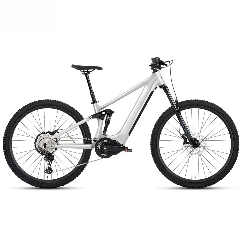 48V 500W Electric Mountain Bike Aluminum Frame Off Road E Bike 27.5 Inch Full Suspension Electric Bicycle
48V 500W Electric Mountain Bike Aluminum Frame Off Road E Bike 27.5 Inch Full Suspension Electric Bicycle