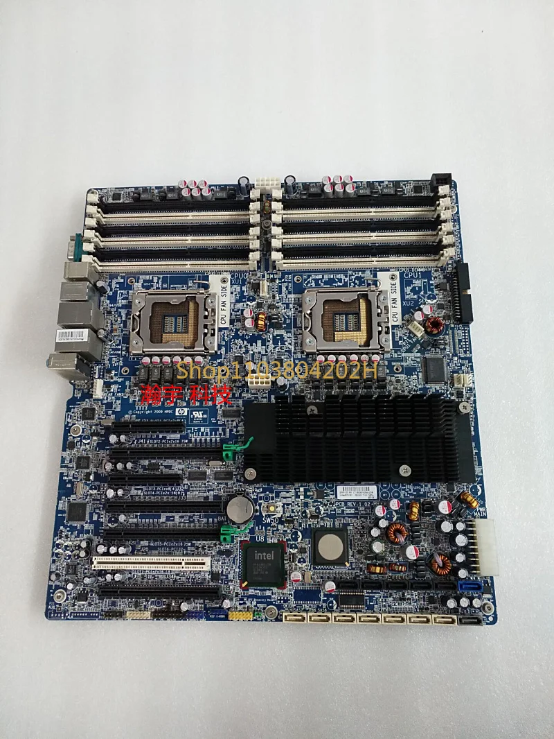 Материнская плата графической рабочей станции Z800 591182-001 460838-002 576202-001
Материнская плата графической рабочей станции Z800 591182-001 460838-002 576202-001