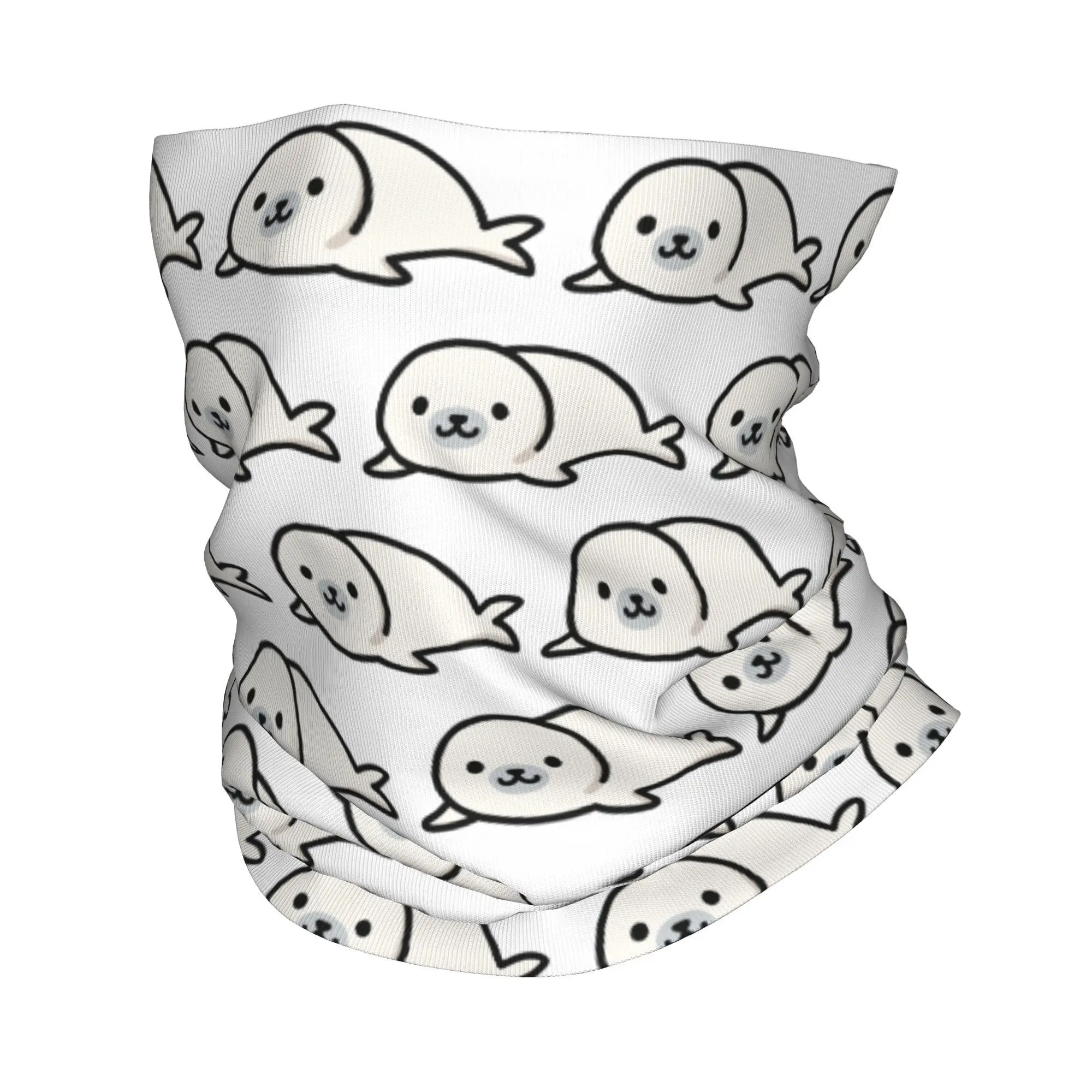 Тюлень, бандана, чехол на шею, маска с принтом, шарф, многофункциональная маска для лица, езда для мужчин, женщин, взрослых, моющаяся 
Тюлень, бандана, чехол на шею, маска с принтом, шарф, многофункциональная маска для лица, езда для мужчин, женщин, взрослых, моющаяся