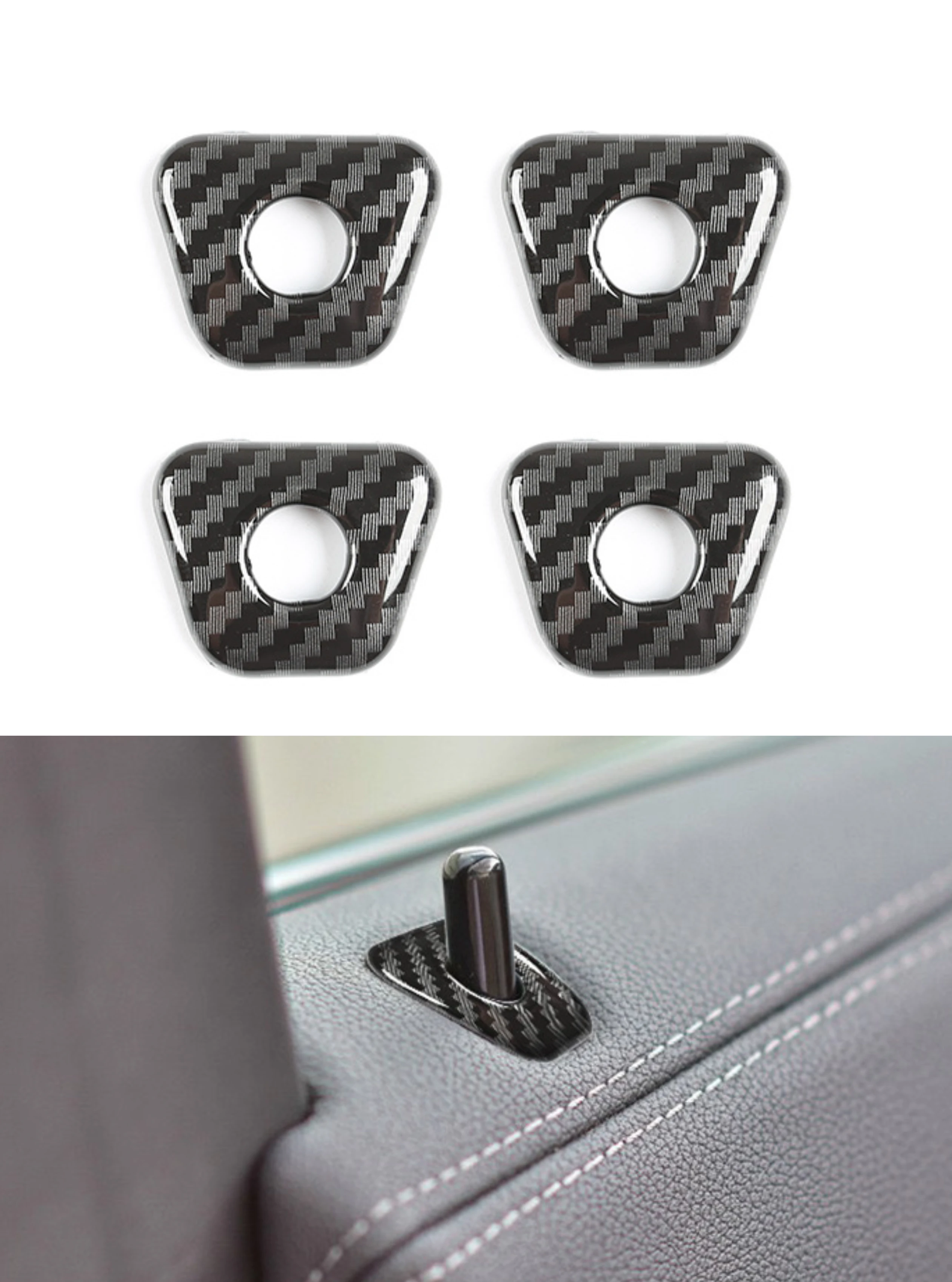 4PCS For BMW 5 Series G30 2018-2022 Car Door Latch Lifter Door Lock Pin Cover Trim Sequins Decor Sticker Accessories
4PCS For BMW 5 Series G30 2018-2022 Car Door Latch Lifter Door Lock Pin Cover Trim Sequins Decor Sticker Accessories