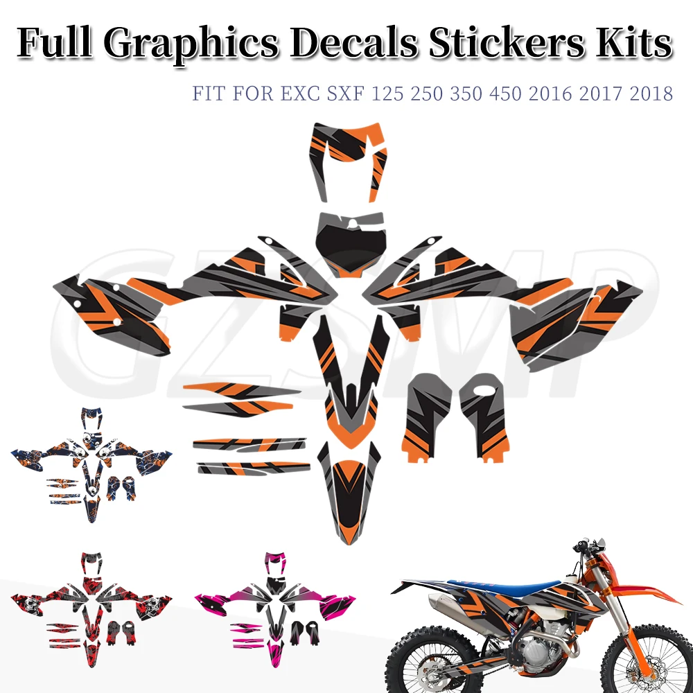 Подходит для 125 250 350 450 EXC XCW 2017-2019 SX-F XC-F 2016-18 SX 125 450 Графические наклейки Деко Наклейки Фоновые наборы
Подходит для 125 250 350 450 EXC XCW 2017-2019 SX-F XC-F 2016-18 SX 125 450 Графические наклейки Деко Наклейки Фоновые наборы