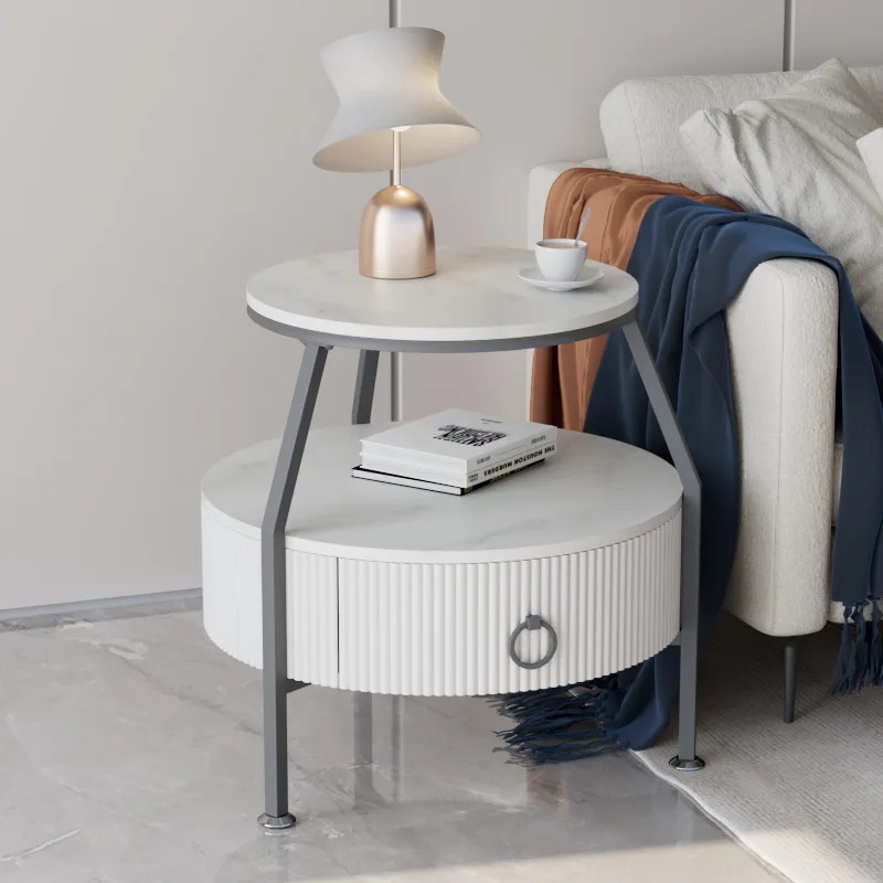 Light Luxury Minimalist round Stone Plate Drawer Coffee Table Living Room Sofa Side Cabinet Side Cabinet Side Cabinet Side Table
Light Luxury Minimalist round Stone Plate Drawer Coffee Table Living Room Sofa Side Cabinet Side Cabinet Side Cabinet Side Table