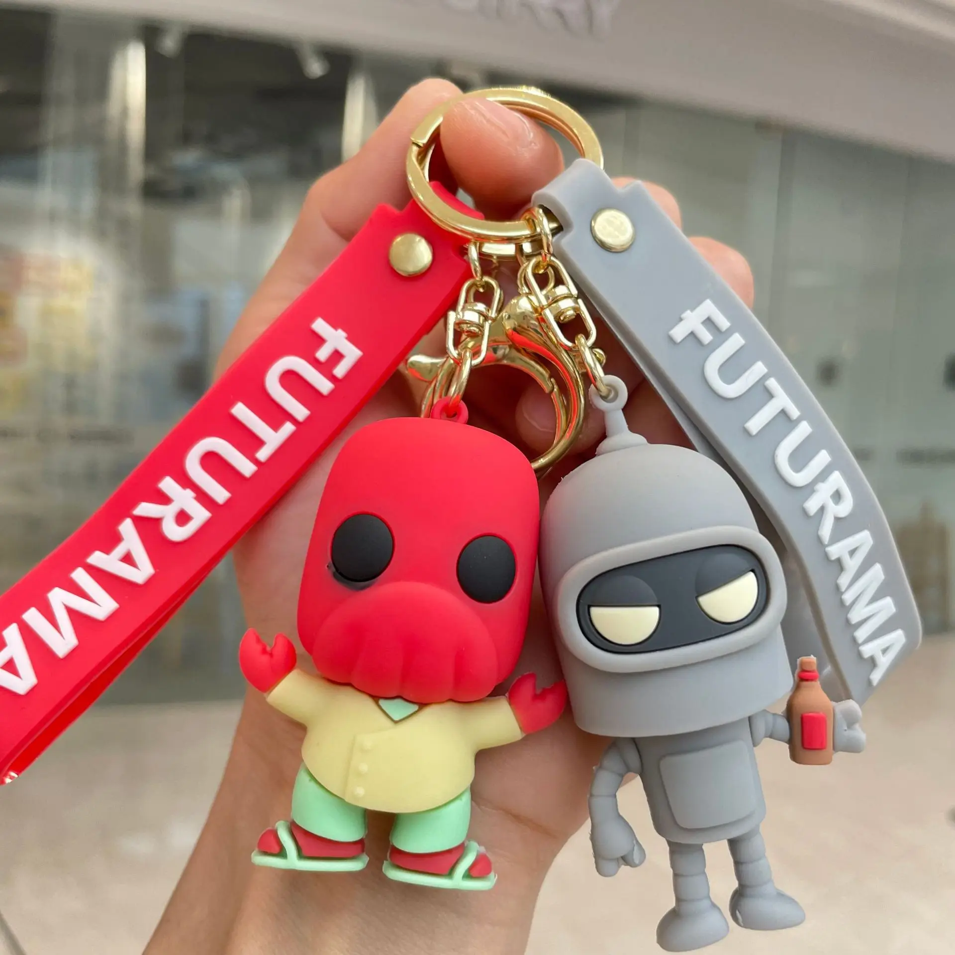 Брелок для ключей Futurama с Филипом Дж. Фрайем и Джоном Зойдбергом, аниме-аксессуар, брелок для автомобиля, подарок для мальчиков и девочек, праздничные украшения
Брелок для ключей Futurama с Филипом Дж. Фрайем и Джоном Зойдбергом, аниме-аксессуар, брелок для автомобиля, подарок для мальчиков и девочек, праздничные украшения