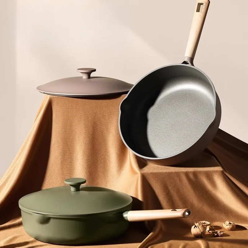 Non Stick Frying Pan, Flat Bottomed Pan for Household Use, Non Stick Frying Pan, Induction Cooker, Gas Stove Special
Non Stick Frying Pan, Flat Bottomed Pan for Household Use, Non Stick Frying Pan, Induction Cooker, Gas Stove Special