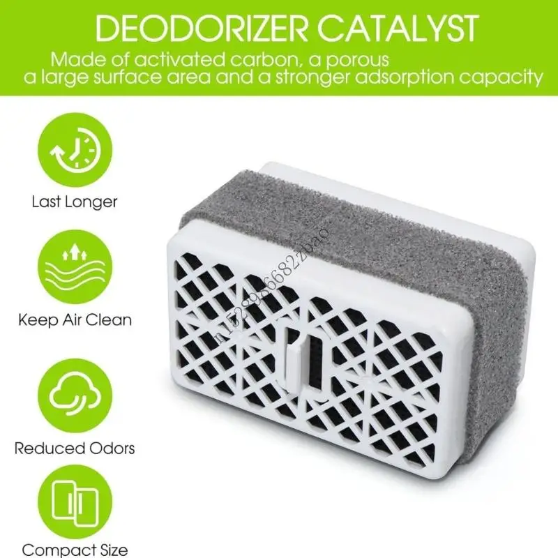 H7EA 4Pcs Toilet Deodorizer Filter Cartridge Activated Carbons Filters Air Purifiers for THU6474-01 Bathroom Odor Control
H7EA 4Pcs Toilet Deodorizer Filter Cartridge Activated Carbons Filters Air Purifiers for THU6474-01 Bathroom Odor Control