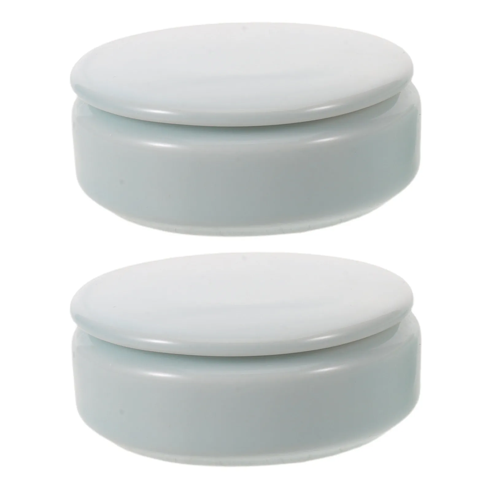 2Pcs Flat Ceramic Makeup Depotting Bottles Light Blue 30Ml Mini Refillable Jars Portable Skincare Lotion Containers
2Pcs Flat Ceramic Makeup Depotting Bottles Light Blue 30Ml Mini Refillable Jars Portable Skincare Lotion Containers