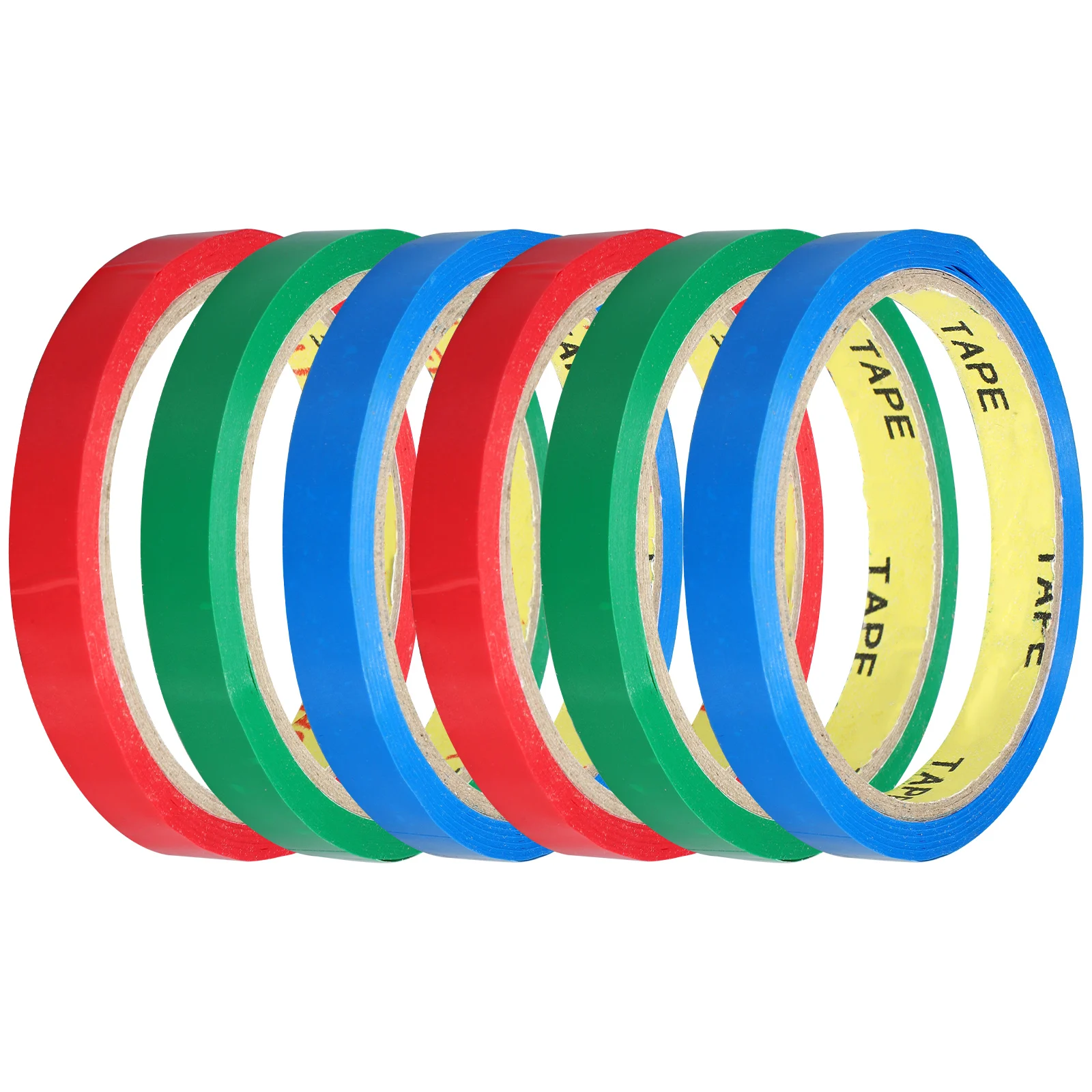 6 Rolls 12mm PET Sealing Tapes Red Blue Green 2pcs Each for Bag Sealer Packing Tying Vegetable Supermarket Home Use
6 Rolls 12mm PET Sealing Tapes Red Blue Green 2pcs Each for Bag Sealer Packing Tying Vegetable Supermarket Home Use