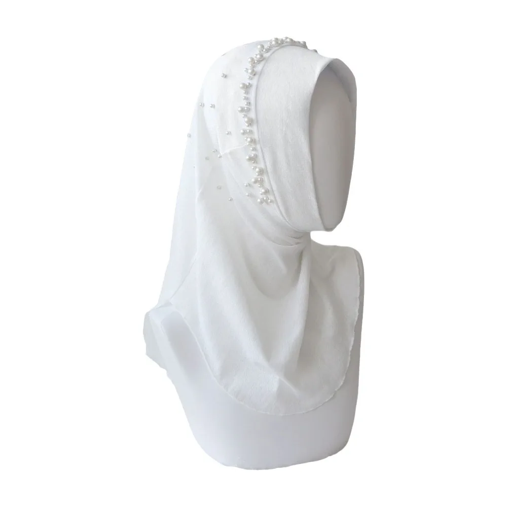 Lightweight Solid Color Beads Hijab Pull On Style Stretchable Hijab Scarf Quick Drying Head Wrap Sun Protection Headscarf Girls
Lightweight Solid Color Beads Hijab Pull On Style Stretchable Hijab Scarf Quick Drying Head Wrap Sun Protection Headscarf Girls