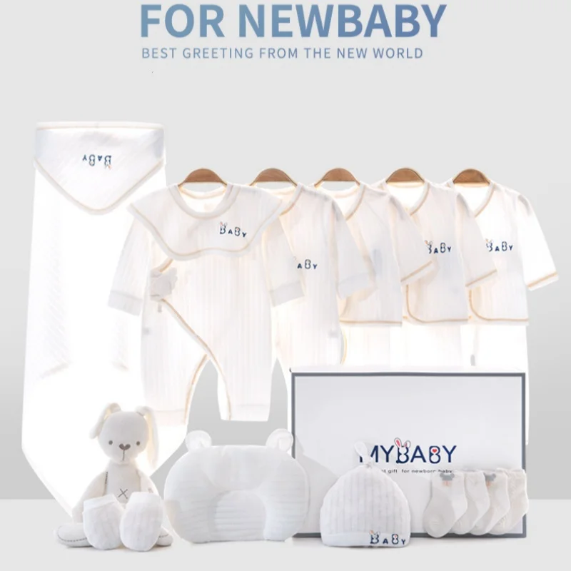 15/18/20 pieces/lot Newborn Baby Clothing Set Boys Girls 100% Cotton Infant Outfits Spring Autumn Baby Hat Bib Clothes Suit
15/18/20 pieces/lot Newborn Baby Clothing Set Boys Girls 100% Cotton Infant Outfits Spring Autumn Baby Hat Bib Clothes Suit