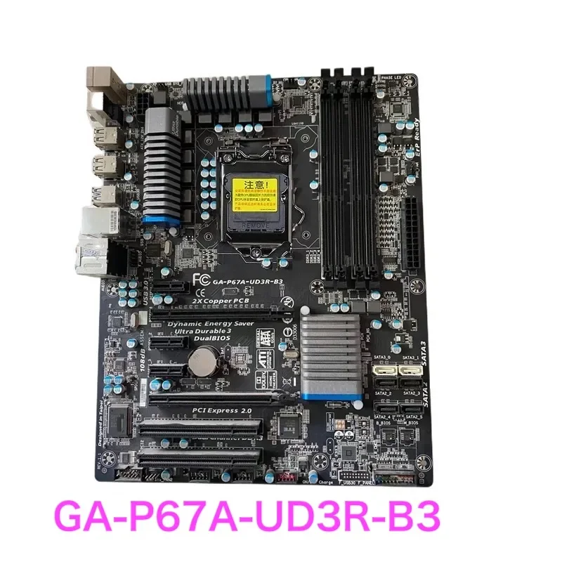 Suitable For Gigabyte GA-P67A-UD3R-B3 Motherboard P67A UD3R LGA 1155 DDR3 ATX Mainboard 100% Tested OK Fully Work
Suitable For Gigabyte GA-P67A-UD3R-B3 Motherboard P67A UD3R LGA 1155 DDR3 ATX Mainboard 100% Tested OK Fully Work