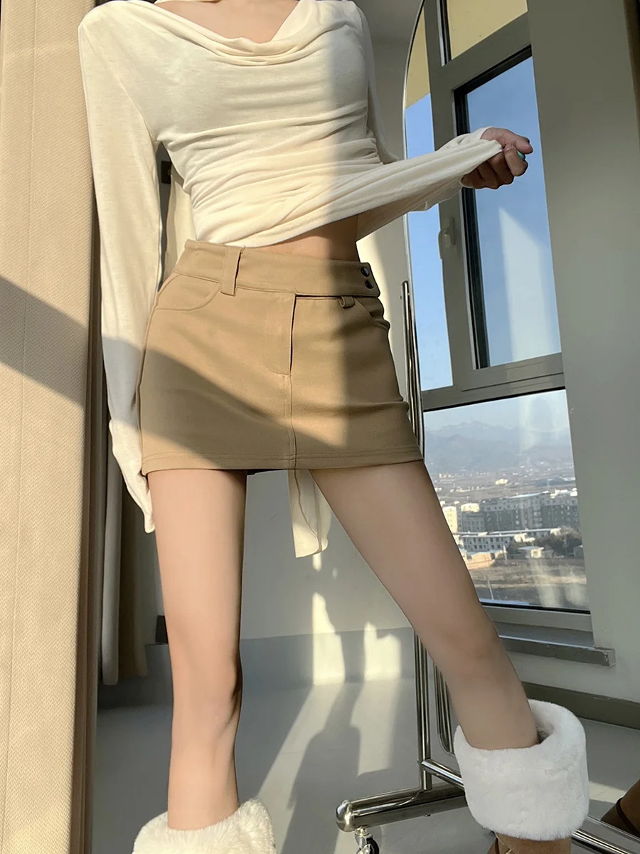 American Retro Cotton Village Women's Sexy ort Suit Skirt High Waist Elastic Bodycon Skirt Anti-Light Walking Skirt
American Retro Cotton Village Women's Sexy ort Suit Skirt High Waist Elastic Bodycon Skirt Anti-Light Walking Skirt