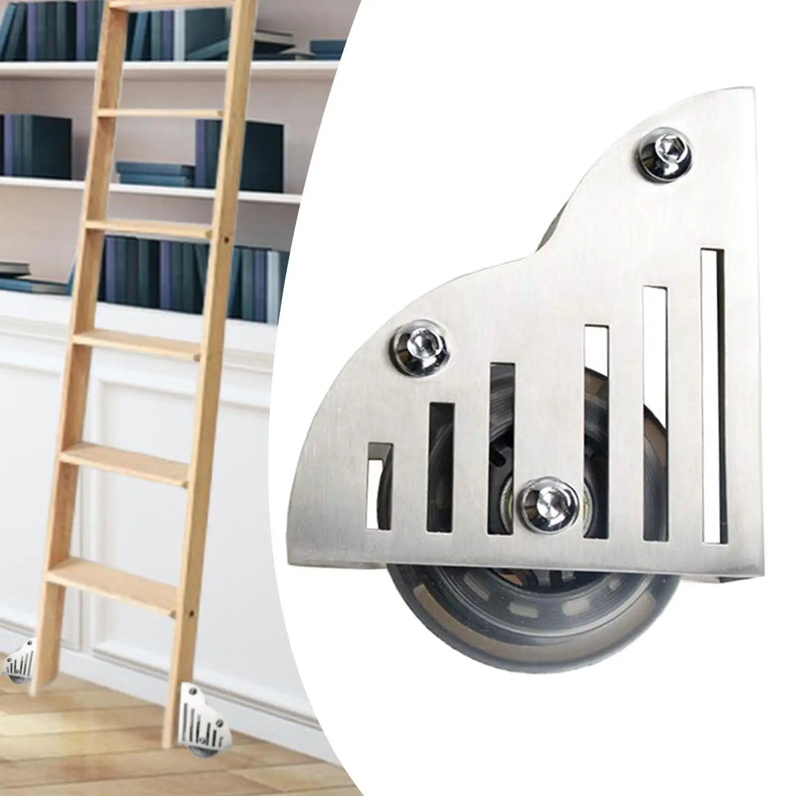 Rolling Library Ladder Hardware Stainless Steel for Cabinets Library Ladder
Rolling Library Ladder Hardware Stainless Steel for Cabinets Library Ladder