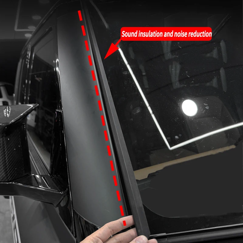For Land Rover Defender 2020-025 Windshield window A-pillar seal rubber strip noise reduction dustproof strip
For Land Rover Defender 2020-025 Windshield window A-pillar seal rubber strip noise reduction dustproof strip