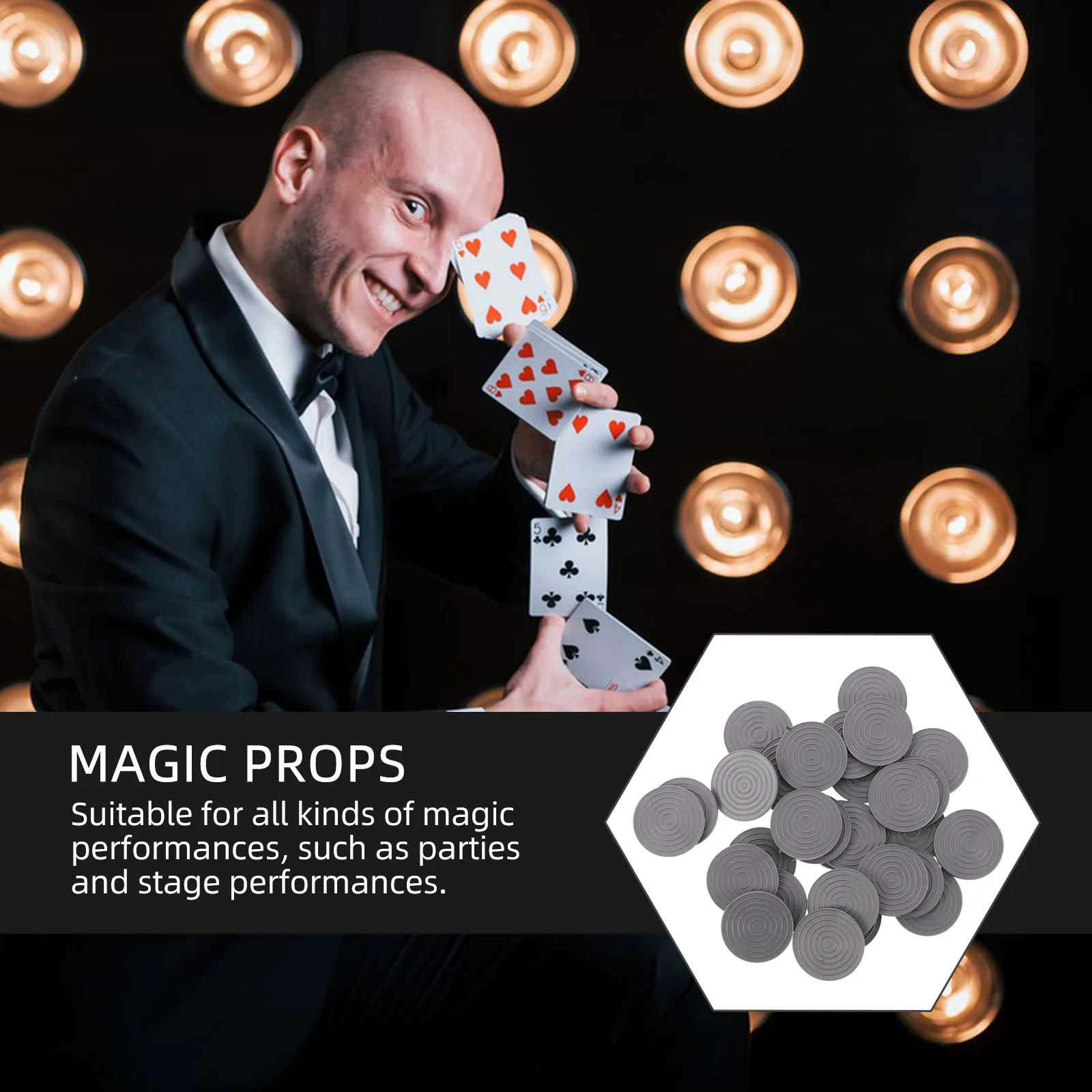 30 Pcs Props Plastic Trick for Tricks Adults Stage Shows Performance Magician Accessories for Adults
30 Pcs Props Plastic Trick for Tricks Adults Stage Shows Performance Magician Accessories for Adults