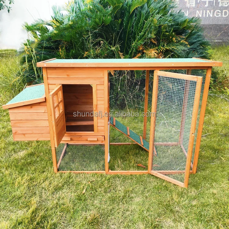Custom SDC004 Eco-Friendly Modern Style Breathable Wooden Pet House Chicken Coop For Hens Printed Pattern For Backyard Farm Use
Custom SDC004 Eco-Friendly Modern Style Breathable Wooden Pet House Chicken Coop For Hens Printed Pattern For Backyard Farm Use