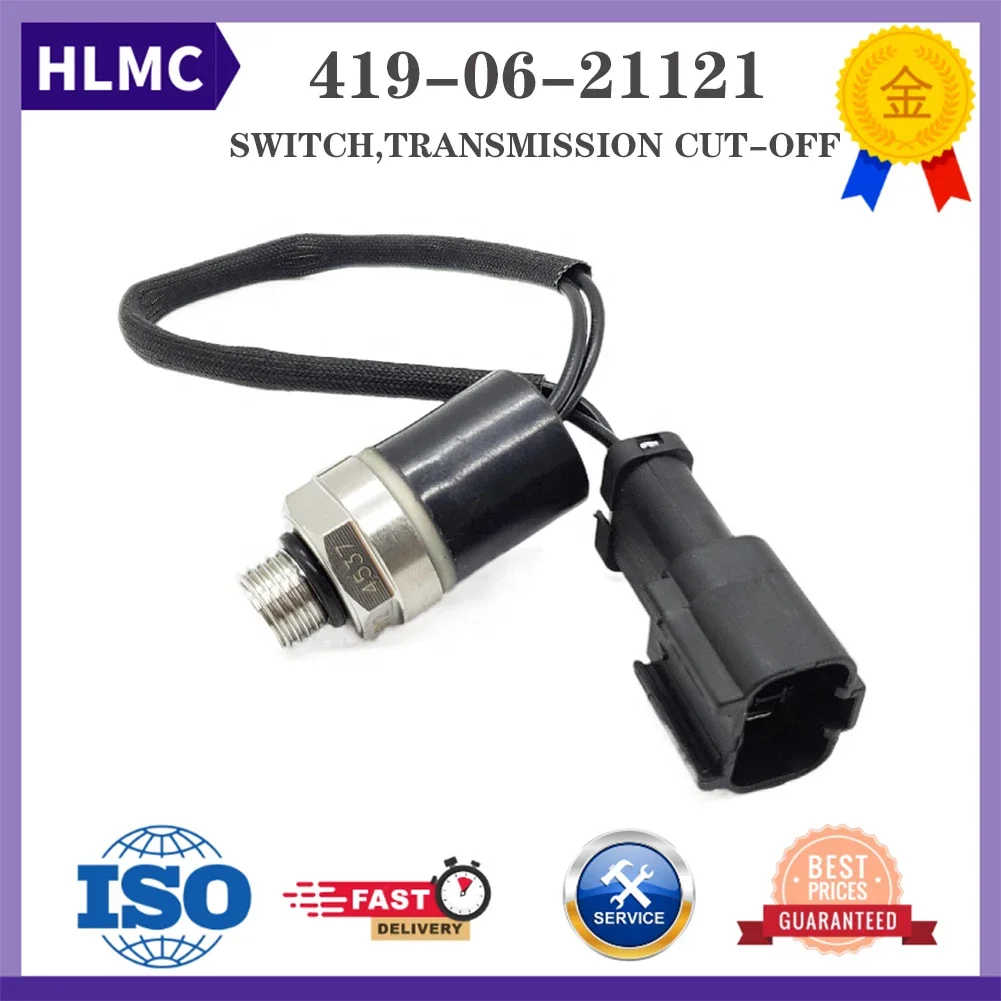 WA320 WA380 WA420 WA470 WA500 WA600 Transmission Cut-Off Pressure Switch 419-06-21121 419-06-21120 421-43-22931
WA320 WA380 WA420 WA470 WA500 WA600 Transmission Cut-Off Pressure Switch 419-06-21121 419-06-21120 421-43-22931