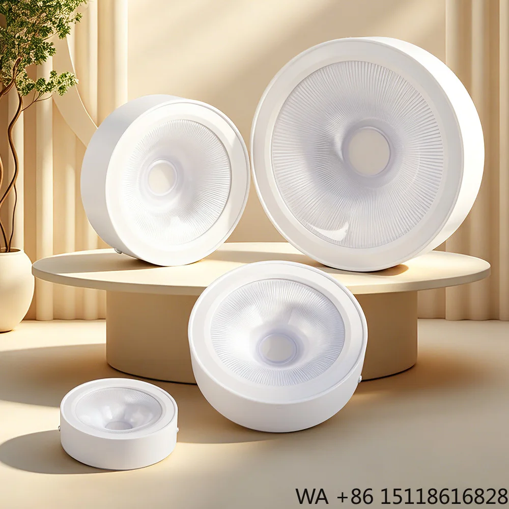 2026 New Style Round Shape LED Aluminum Modern Recessed 6500K Ceiling Spotlight 7W 9W 18W 38W White Downlight for Home Office
2026 New Style Round Shape LED Aluminum Modern Recessed 6500K Ceiling Spotlight 7W 9W 18W 38W White Downlight for Home Office