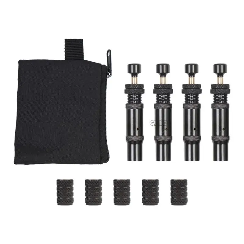 G7ND Adjustable Auto Stop Tire Deflator set Screw On Tyre Air Release Tool Aluminum Deflation Tool for Offroad Vehicles
G7ND Adjustable Auto Stop Tire Deflator set Screw On Tyre Air Release Tool Aluminum Deflation Tool for Offroad Vehicles