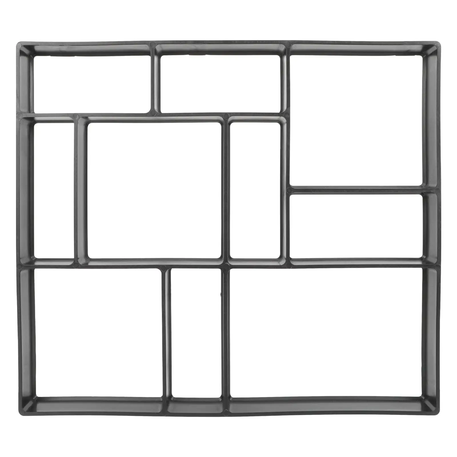 Plastic Paving Mold for DIY Garden Decor Concrete Pathway Molds Reusable Black Easy Practical Yard L scaping Cement Tile Maker
Plastic Paving Mold for DIY Garden Decor Concrete Pathway Molds Reusable Black Easy Practical Yard L scaping Cement Tile Maker