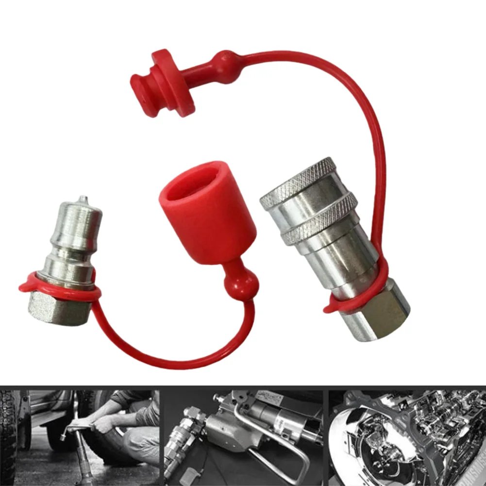 2pcs B Series Quick Coupling B-series Quick Couplings Are For Agricultural Machinery Hydraulic NPT Threads.
2pcs B Series Quick Coupling B-series Quick Couplings Are For Agricultural Machinery Hydraulic NPT Threads.