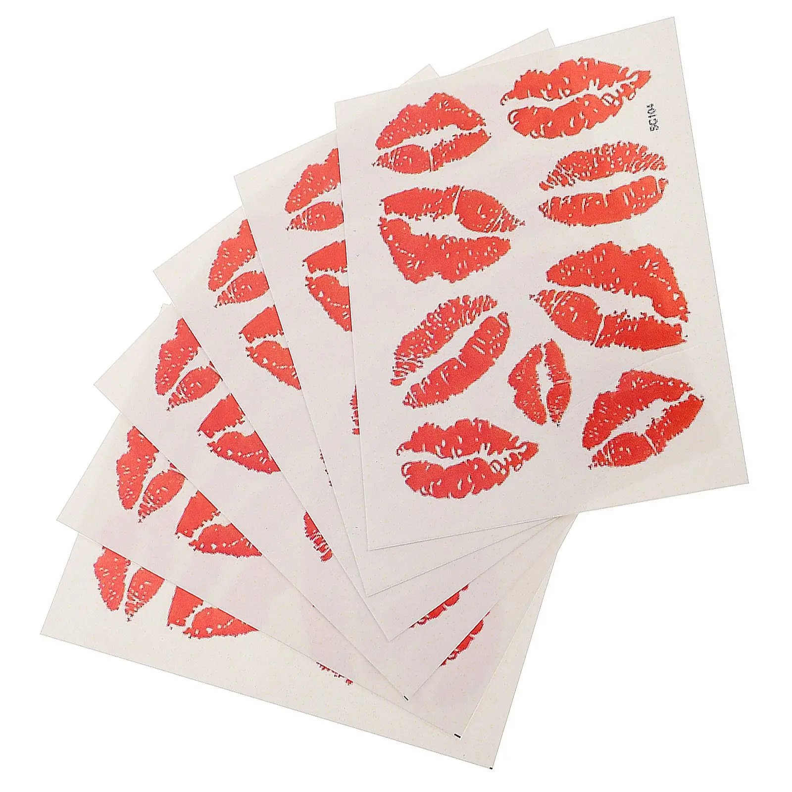 6 Pcs Red Lip Tattoo Stickers Waterproof Temporary Body Decorations Safe Non-Toxic Skin Friendly Realistic Pattern
6 Pcs Red Lip Tattoo Stickers Waterproof Temporary Body Decorations Safe Non-Toxic Skin Friendly Realistic Pattern