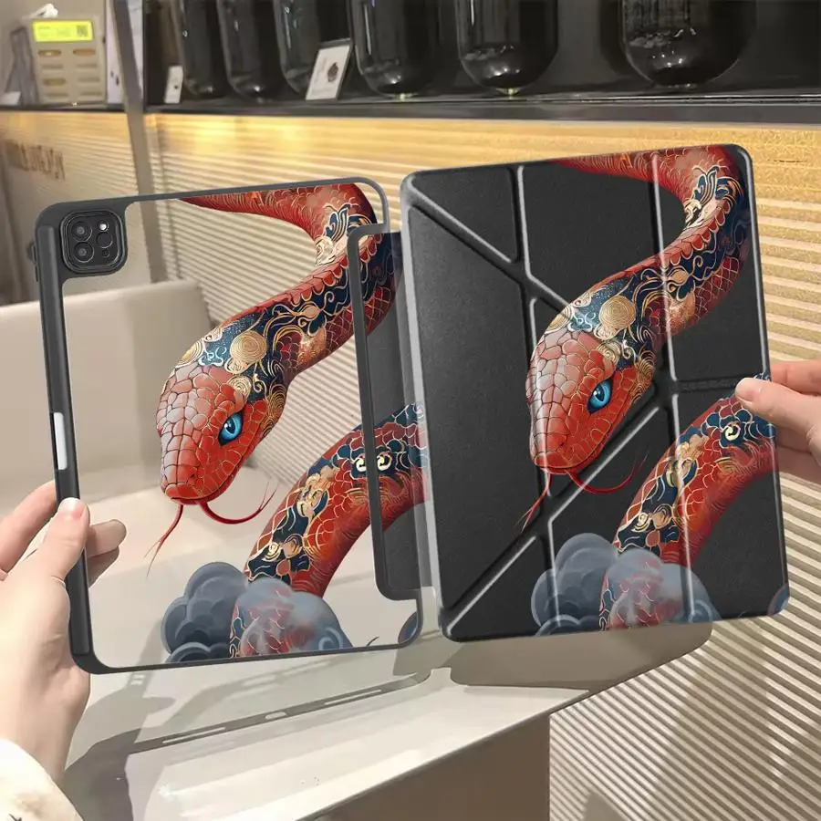 Чехол-подставка для планшета с мультяшной змеей для iPad Air 4 5 M3 M2 1 2 M4 11 дюймов Mini 6 7 Pro 2025 Pro 11th 10th 9th 8th 7th
Чехол-подставка для планшета с мультяшной змеей для iPad Air 4 5 M3 M2 1 2 M4 11 дюймов Mini 6 7 Pro 2025 Pro 11th 10th 9th 8th 7th