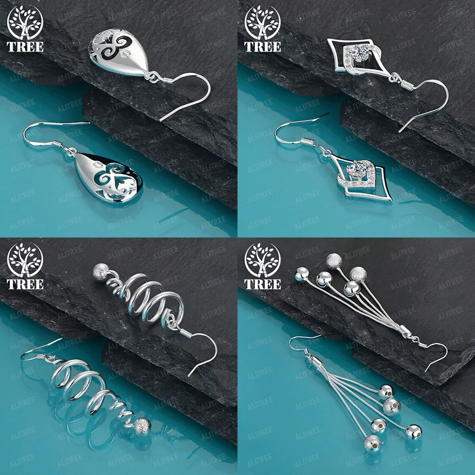 925 Sterling Silver Spring Frosted Beads Water Drops Heart AAA Zircon Drop Earrings Wedding Party Luxury Jewelry Accessories
925 Sterling Silver Spring Frosted Beads Water Drops Heart AAA Zircon Drop Earrings Wedding Party Luxury Jewelry Accessories