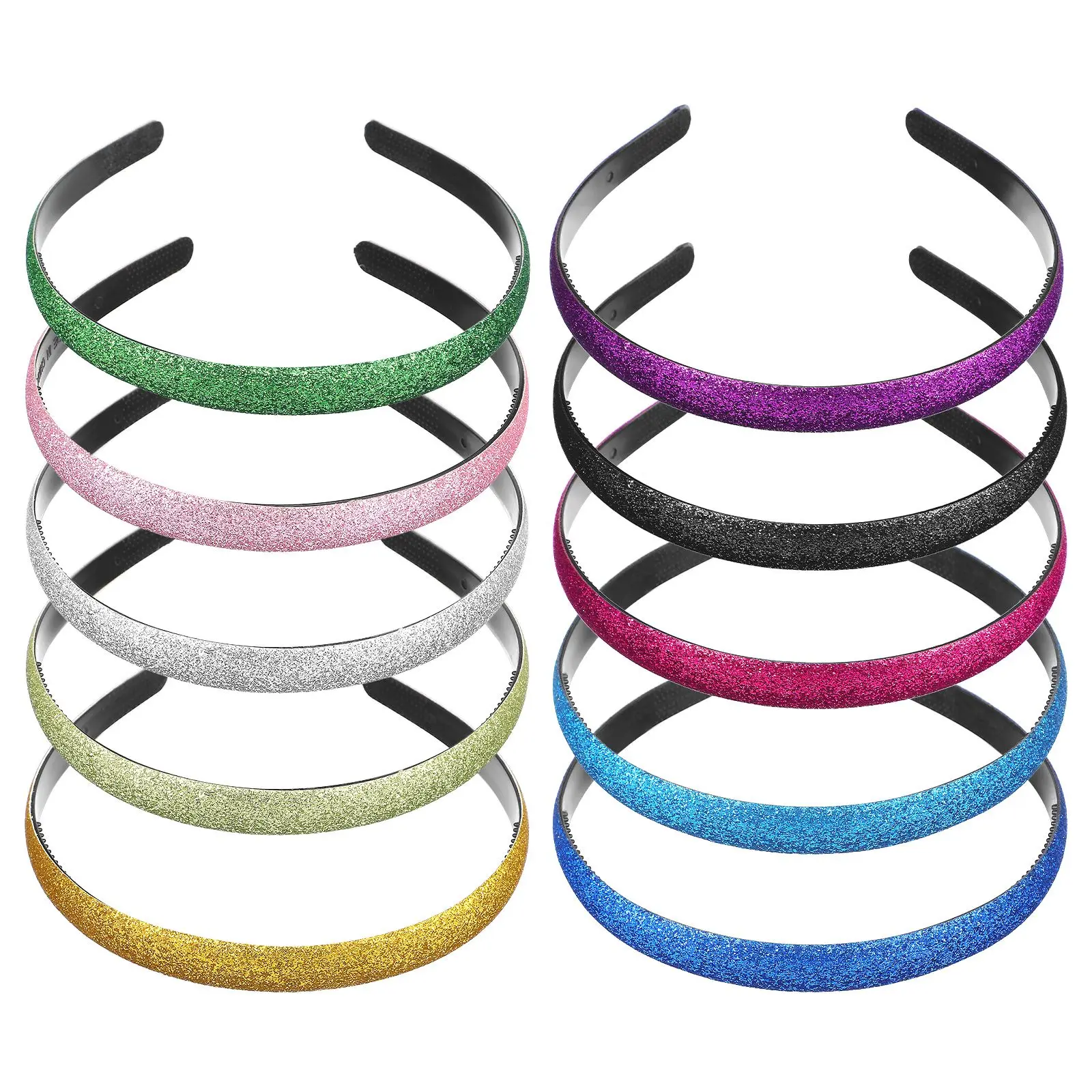 10 Pcs Sequin Headbands Cute Hair Accessories Wide Comfortable Holiday Women Headdress Festival Thin Teeth Stylish Glitter Hair
10 Pcs Sequin Headbands Cute Hair Accessories Wide Comfortable Holiday Women Headdress Festival Thin Teeth Stylish Glitter Hair