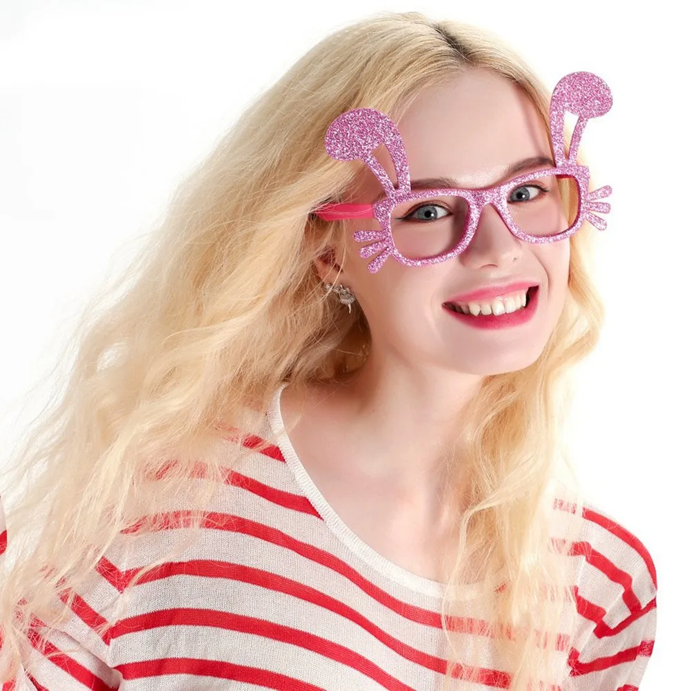 2pcs Rabbit Ear Glasses Lightweight Shining Prop Funny Sunglasses For Easter Party Festival Decoration Women
2pcs Rabbit Ear Glasses Lightweight Shining Prop Funny Sunglasses For Easter Party Festival Decoration Women
