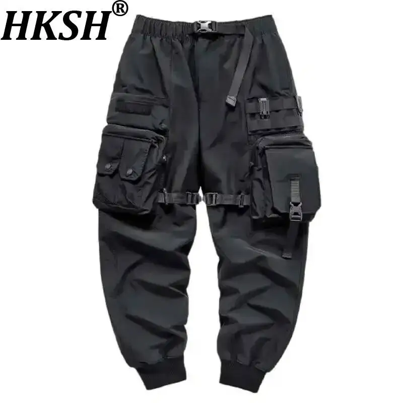 HKSH Autumn Spring Men Tactical Safari Style Cargo Pants Dark Overalls Tide Fashion Casual Pockets Techwear Chic Overalls HK0011
HKSH Autumn Spring Men Tactical Safari Style Cargo Pants Dark Overalls Tide Fashion Casual Pockets Techwear Chic Overalls HK0011