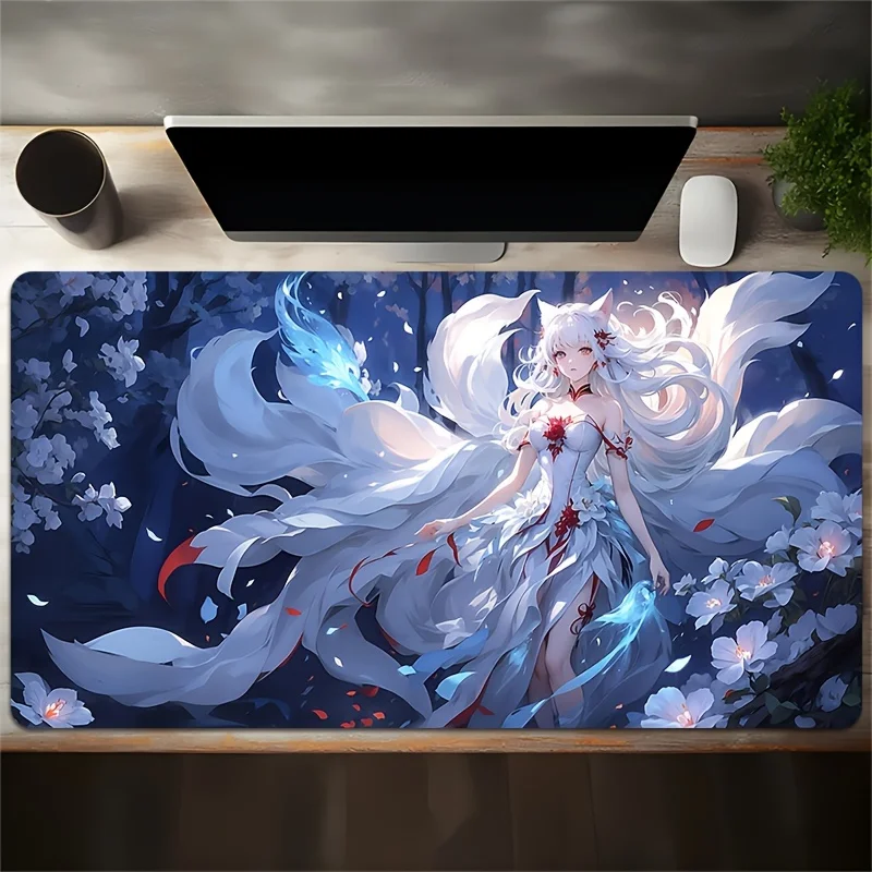 Perfect for Gaming & Office Use Anime Girl Large Mouse Pad - Durable Stitched Edge Non-Slip Rubber Base
Perfect for Gaming & Office Use Anime Girl Large Mouse Pad - Durable Stitched Edge Non-Slip Rubber Base