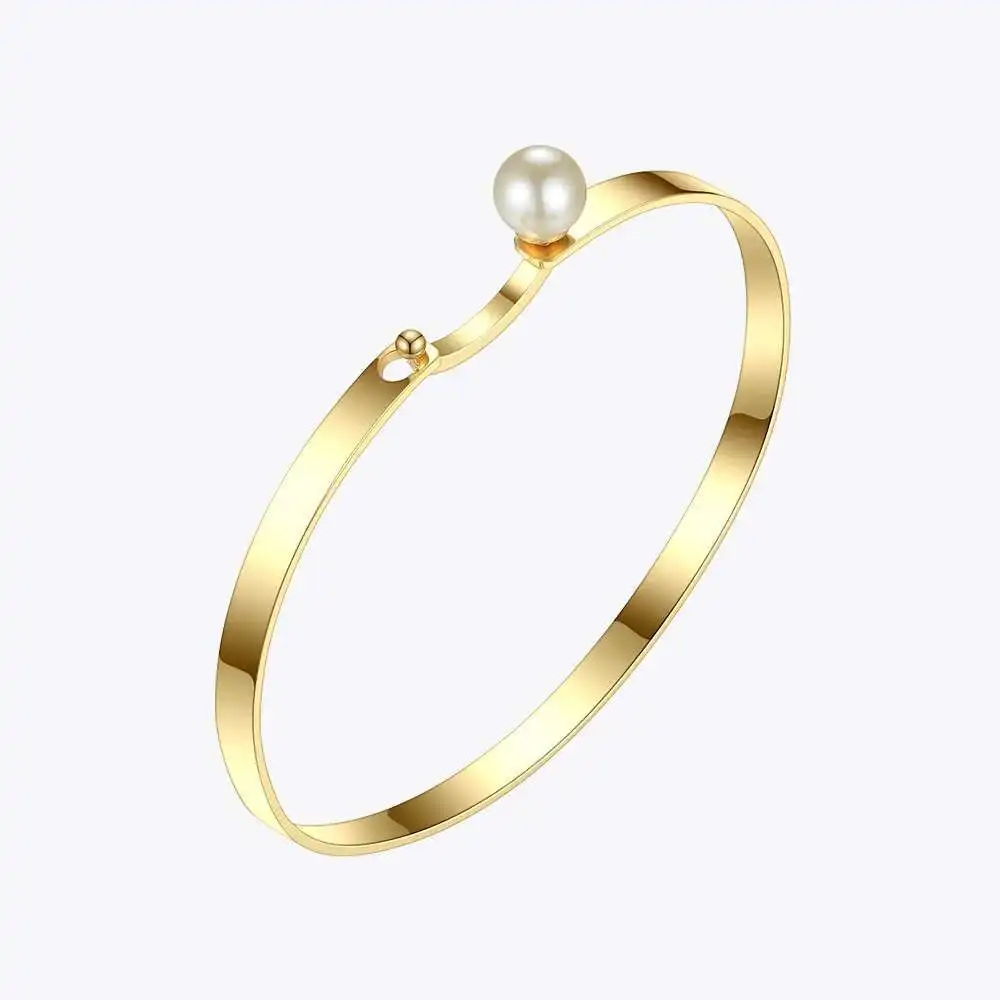 ENFASHION Pearl Ball Cuff Bracelets Bangles For Women Gold Color Stainless Steel Elegant Bangle Fashion Jewelry Lady Gifts B2051
ENFASHION Pearl Ball Cuff Bracelets Bangles For Women Gold Color Stainless Steel Elegant Bangle Fashion Jewelry Lady Gifts B2051