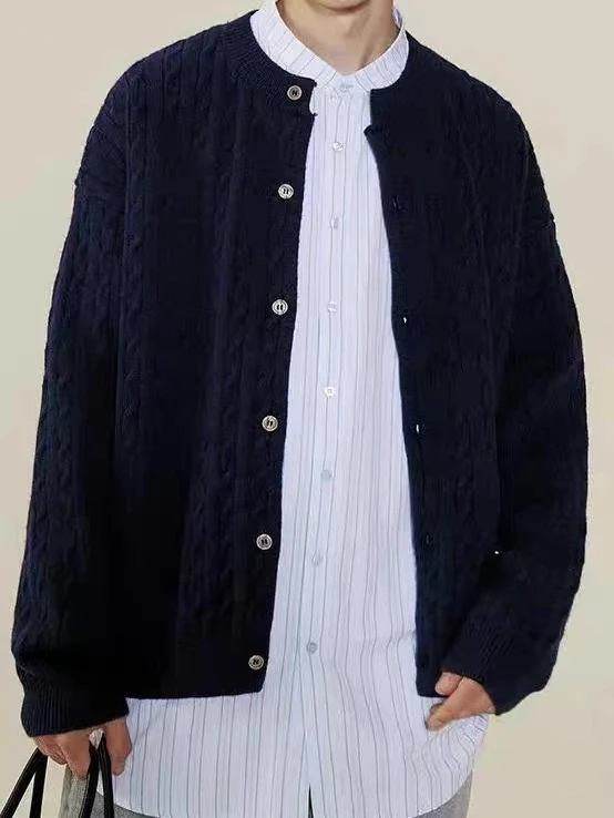 Свободный мужской вязаный свитер в американском стиле ретро, новинка весны, повседневная модная шерстяная верхняя одежда Camere на весну и осень
Свободный мужской вязаный свитер в американском стиле ретро, новинка весны, повседневная модная шерстяная верхняя одежда Camere на весну и осень