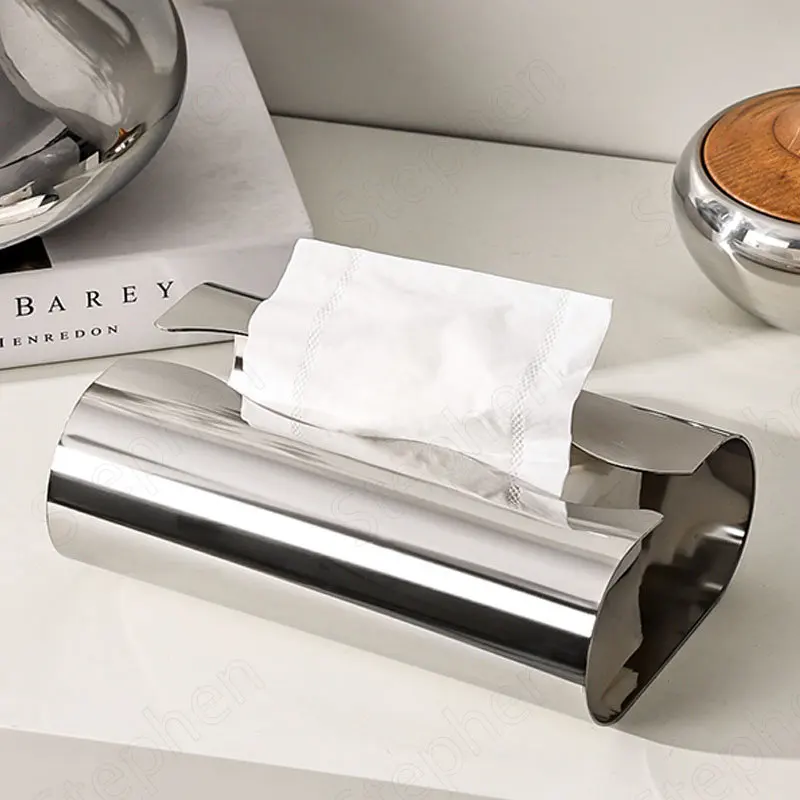 Silver Stainless Steel Tissue Boxes Nordic Classic Creative Geometry Metal Napkin Holder Living Room Tabletop Paper Storage Box
Silver Stainless Steel Tissue Boxes Nordic Classic Creative Geometry Metal Napkin Holder Living Room Tabletop Paper Storage Box