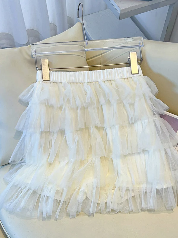 Korean Style High Waist Puffy Mesh Half Skirt Women's Summer 2026 New A-Line Cake Short Skirt Slimming Versatile Commute Retro
Korean Style High Waist Puffy Mesh Half Skirt Women's Summer 2026 New A-Line Cake Short Skirt Slimming Versatile Commute Retro