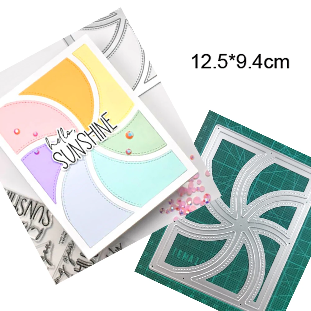 Rectangle Background Metal Cutting Dies Cut Die Mold Paper Knife Mould Blade Punch Stencils 1PCS
Rectangle Background Metal Cutting Dies Cut Die Mold Paper Knife Mould Blade Punch Stencils 1PCS