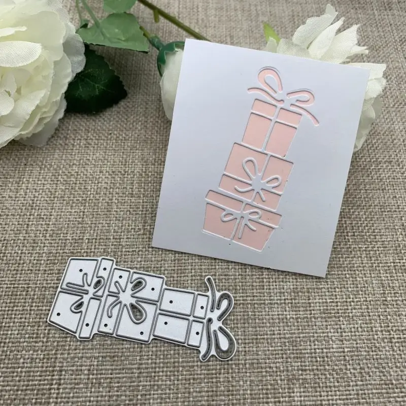 Gift box decoration Metal Cutting Dies For DIY Scrapbooking Decorative Embossing Handcraft Die Cutting Template Mold
Gift box decoration Metal Cutting Dies For DIY Scrapbooking Decorative Embossing Handcraft Die Cutting Template Mold