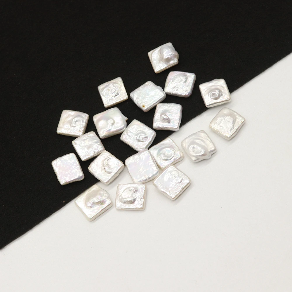2PCS Natural Baroque Freshwater Pearl Square Non porous Loose Pearl Jewelry Making DIY Necklace Earrings Accessories Gifts
2PCS Natural Baroque Freshwater Pearl Square Non porous Loose Pearl Jewelry Making DIY Necklace Earrings Accessories Gifts