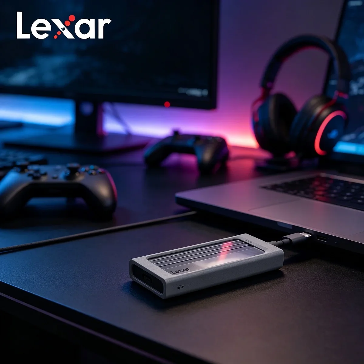 Lexar Type-C M.2 NVMe Hard Drive Enclosure E300 All Aluminium High Speed 10Gbps Solid State Mobile Hard Drive Case Transport
Lexar Type-C M.2 NVMe Hard Drive Enclosure E300 All Aluminium High Speed 10Gbps Solid State Mobile Hard Drive Case Transport