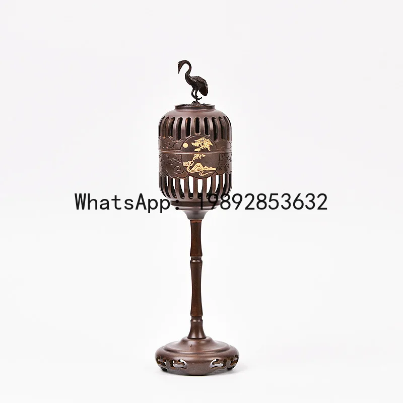 Fg guan yue incense burner chinoiserie stereo incense burner cage type combination incense burner simple multi-purpose
Fg guan yue incense burner chinoiserie stereo incense burner cage type combination incense burner simple multi-purpose
