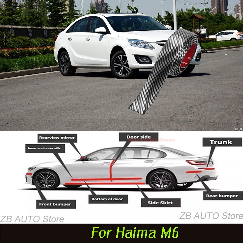 For Haima M6 Strong adhesive bumper strip, front and rear lip side skirts, collision and scratch resistant, suitable
For Haima M6 Strong adhesive bumper strip, front and rear lip side skirts, collision and scratch resistant, suitable