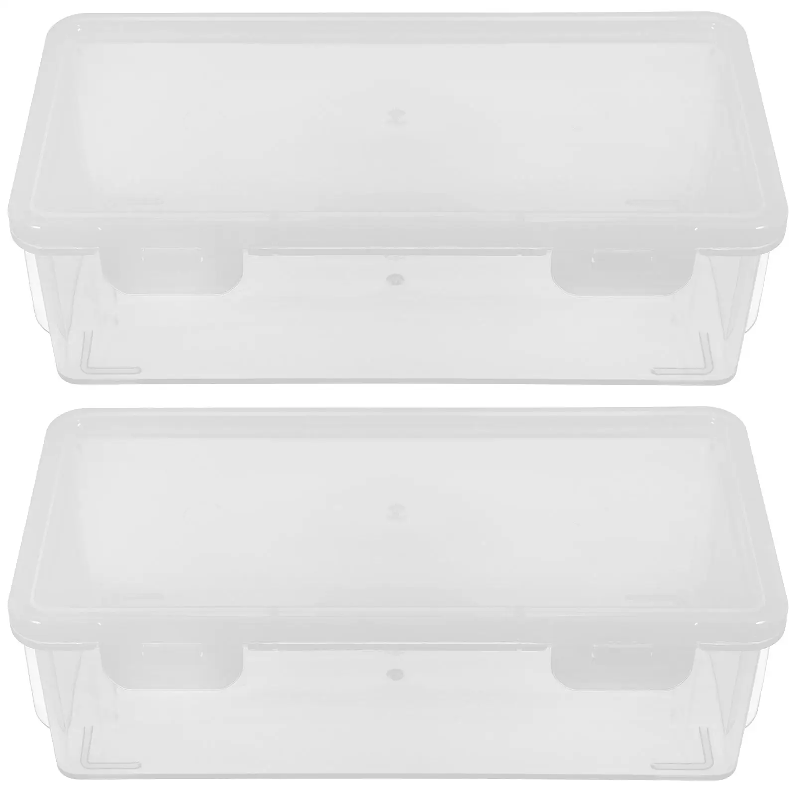 2Pcs Bread Storage Container Reusable PP Material Dustproof Airtight Loaf Holder Kitchen Organization Plastic Box
2Pcs Bread Storage Container Reusable PP Material Dustproof Airtight Loaf Holder Kitchen Organization Plastic Box