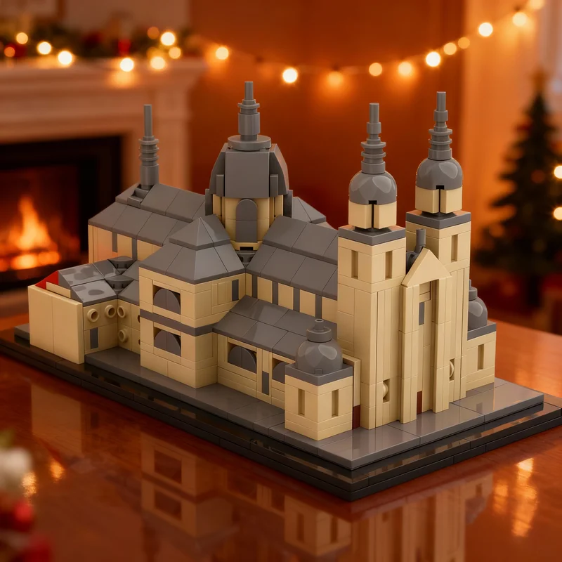 783pcs MOC Fulda Cathedral Architecture Model Building Blocks Construction Creative Christmas Gift Toy Idea Education Brick Kids
783pcs MOC Fulda Cathedral Architecture Model Building Blocks Construction Creative Christmas Gift Toy Idea Education Brick Kids