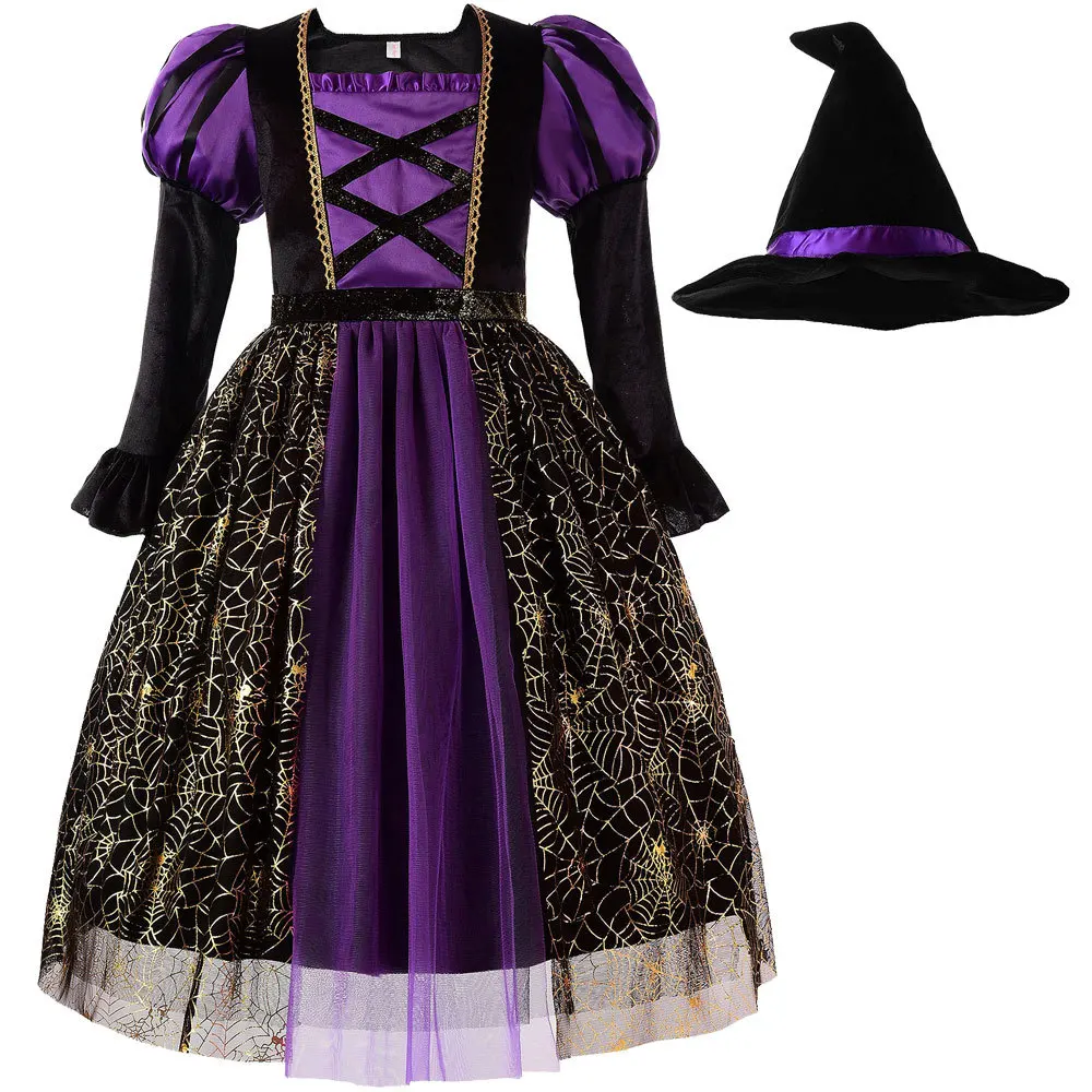 Halloween Costume Princess Dress for Children Birthday Carnival Halloween Party Fancy Girls Cosplay Witch Clothes Show Dress
Halloween Costume Princess Dress for Children Birthday Carnival Halloween Party Fancy Girls Cosplay Witch Clothes Show Dress