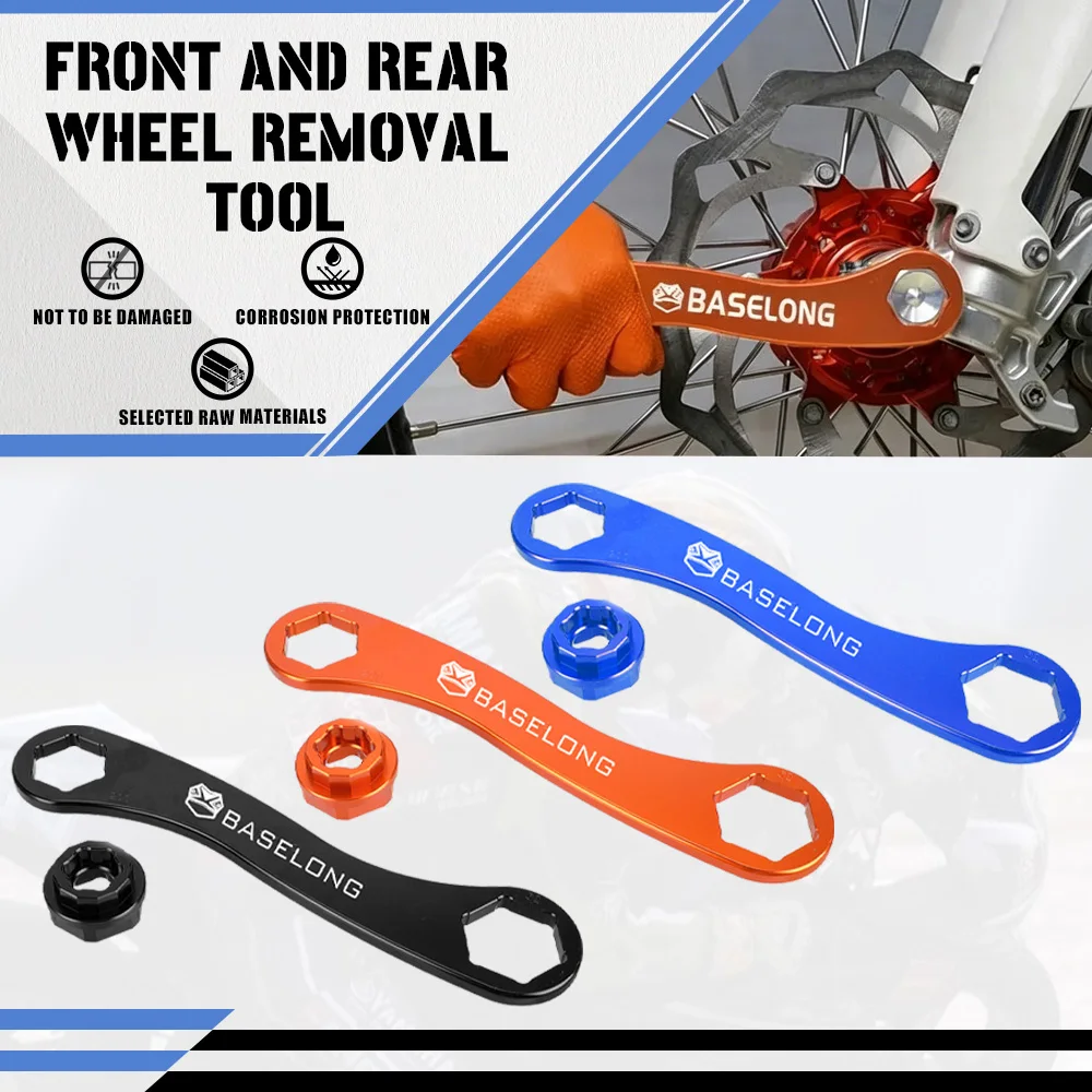 17-27-32MM Front Rear Wheel Axle Wrench Removal Tool Spanner For KTM 125 250 350 450 530 EXC EXCF XC XCW XCF SX SXF 1998-2026
17-27-32MM Front Rear Wheel Axle Wrench Removal Tool Spanner For KTM 125 250 350 450 530 EXC EXCF XC XCW XCF SX SXF 1998-2026
