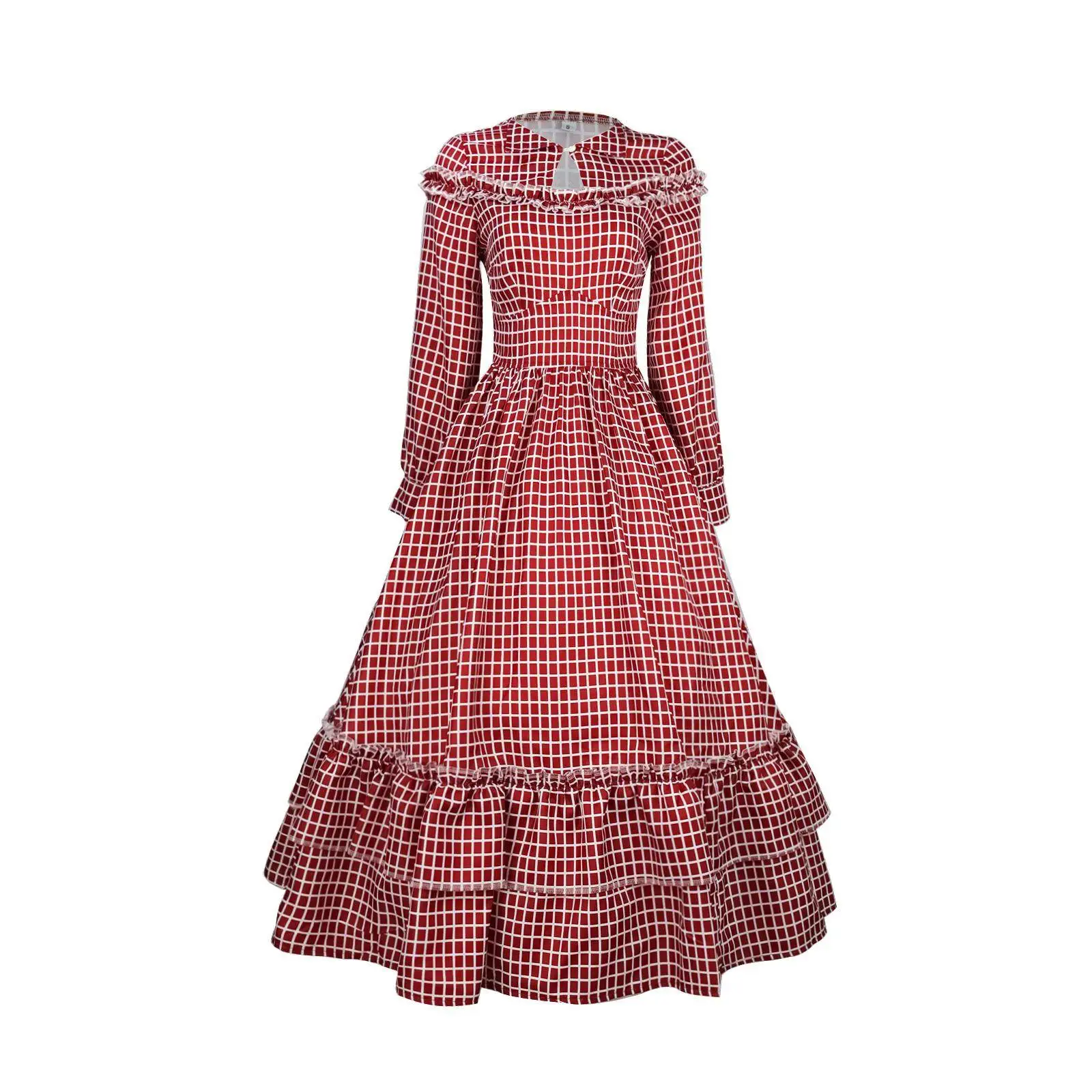 Loose Long Sve loween Cosplay Dr Women's Vintage Faionable Costume Ethnic Stage Wear Spring 2024 No Brand Registered
Loose Long Sve loween Cosplay Dr Women's Vintage Faionable Costume Ethnic Stage Wear Spring 2024 No Brand Registered